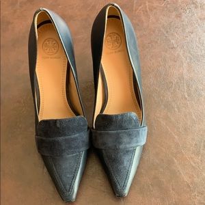 Tory Burch Navy Blue Dress shoes